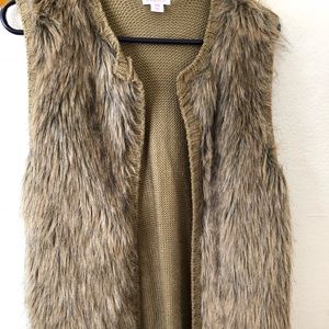 Faux Fur Vest